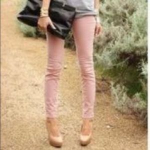 Old Navy Rockstar Sateen Skinny High Rise 14 peach